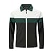 Mens Jackets Lightweight Fashion Color Block Jackets Coat Relaxed Fit Teen Boys Zip Up Workout Long Sleeve Clothes