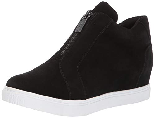 Blondo Glenda Sneaker, Black Suede, 8.5 Medium US