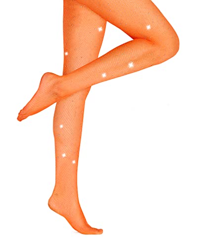 Benefeet Sox Women Sparkly Fishnet Stockings High Waist Fishnets Tights Glitter Rhinestone Mesh Sexy Pantyhose Halloween2