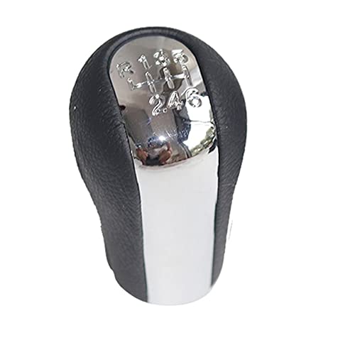 Pu Leather Car Manual Gear Stick Shift Knob Gearbox Shift Knob Boot Fit For Toyota Corolla Estate (2001-2007) Gearshift Accessories (Color : 5 Speed Black) #TOP2