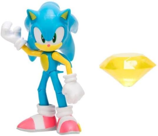 Sonic The Hedgehog 4" Articulated Action Figure Collection (Choose Figure) (Sonic (30th Anniversary))