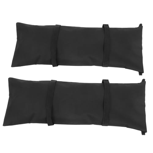 Supvox 2 Stück Sandsäcke Für Garten Und Pavillons Befüllbare Planengewichte Aus 600d Oxford Gewebe Mit Tragegurten Winddichte Beschwerer Für Sonnenschirme Und Outdoor Möbel