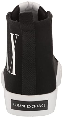 A｜X ARMANI EXCHANGE Men's Updated Icon Logo High-top Sneaker3