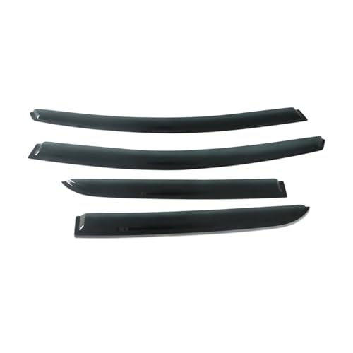 サイドウィンドウバイザーデフレクター と互換性がある トヨタ ヤリス ハッチバック 5ドア 2008 2009 2010 2011 2012 2013 ウェザーシールド サンレインプロテクター