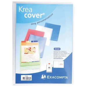 Exacompta 20 x Sichtbuch Chromaline A4 20 Hüllen kristallklar