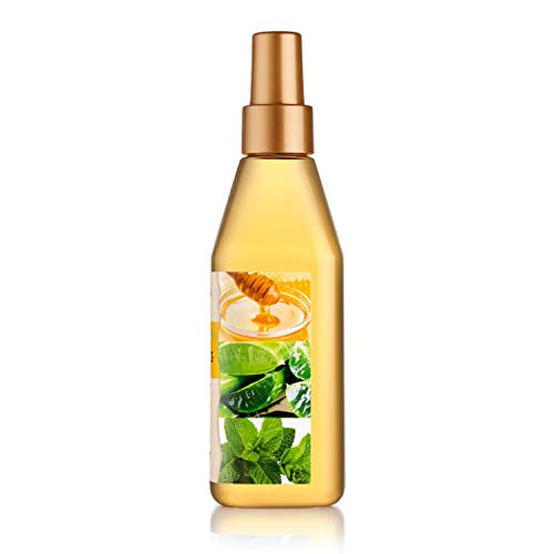 Creme of Nature Pure Honey Scalp Refresh Leave-In Conditioner, With Aloe Vera, Peppermint & Honey, Detangles & Moisturizes Hair & Scalp, Ideal for Braids, 8 oz