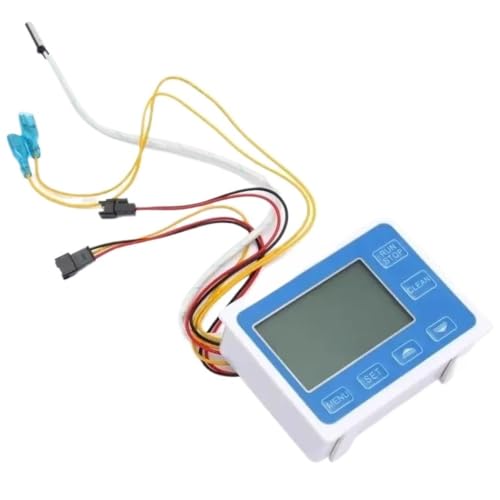 Contador de agua digital con sensor de pasillo y control de temperatura integrado