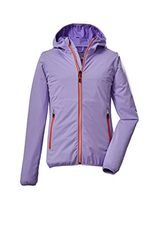 Killtec Mädchen 2-Lagen-Funktionsjacke/Outdoorjacke mit Kapuze, packbar...