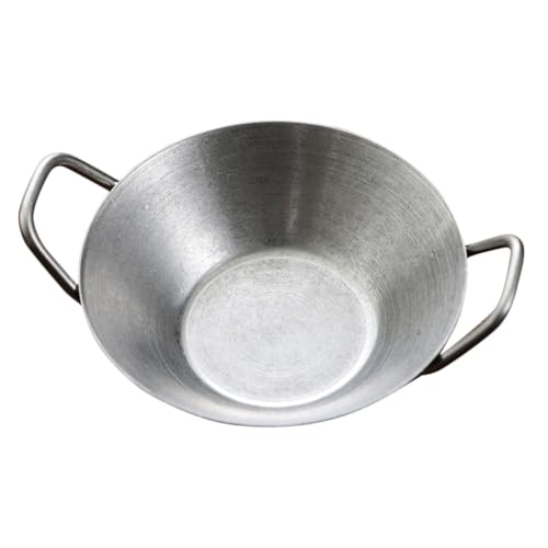 CONGARTENO Stainless Steel Seasoning Dish Dipping Bowls Sauce Dipping Plates Flavor Plates Dip Serving Dish Sauce Serving Dish Seasoning Sauce Plate Seasoning Bowl Restaurant Food Dish Silver