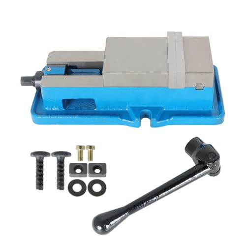 findmall 3 Accuracy Mill Vise Without Base for Milling Shaping and Drilling Machines