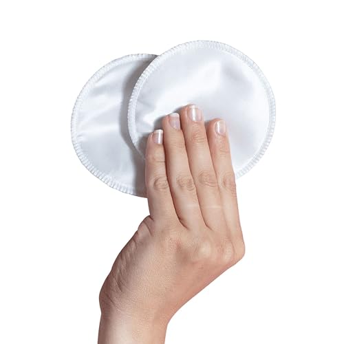 Carriwell 6x Waschbare Stilleinlagen aus Seide & Bio-Baumwolle –...