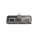 Satechi USB-Cハブ モバイル 4K HDMI 100W充電 10Gbps転送 microSDカードリーダー搭載 4-in-1 USB-Cアダプター iPad MacBook Switch OLED対応