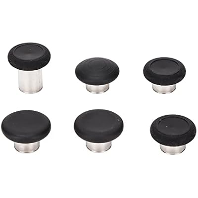 Vikye 6Pack Joystick Replacement Kit for OE Series 2 Controller, Replacement Metal Thumbsticks Grip Swap, Textured Grip Height Adjustable