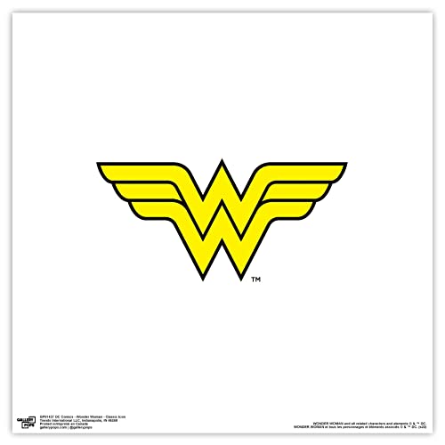 Poster Wonder Woman DC Comics Gallery Pops - Décoration murale geek pour bureau et chambre ado