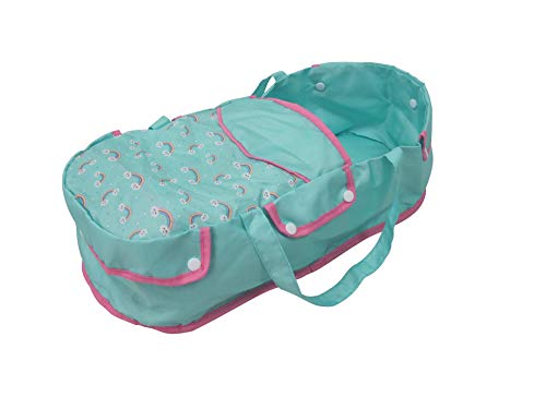 KOOKAMUNGA KIDS Rainbow 2 in 1 Doll Pram