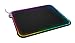 Price comparison product image SteelSeries QcK Prism, Gaming Mouse Pad, Reactive RGB Illumination, 320mm x 270mm Dual Textured Surface, Laser & Optical Mouse Compatible - Black (Mac/PC CD)