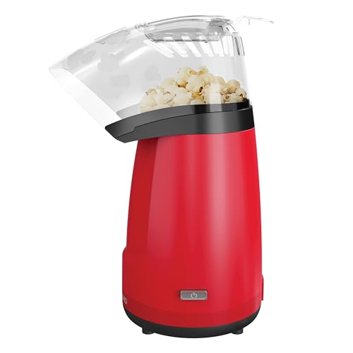 West Bend Air Crazy Popcorn Machine for Healthy Snacking with No Oil, 4-Quart, Red by WEST BEND - Image 2