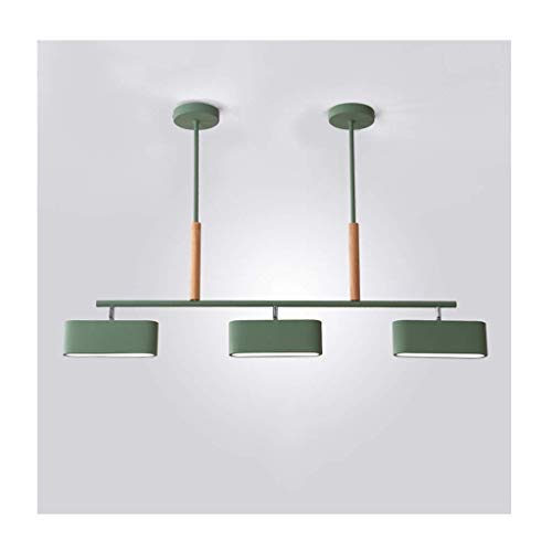 Lustre plafonnier nordique de haute qualité en fer et bois Aron