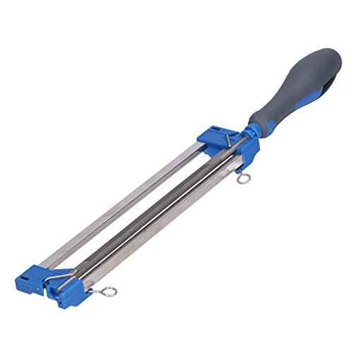 Gsycle Affûteuse De Tronçonneuse 2 en 1, Lime De Tronçonneuse en Acier, Affûteur De Scie À Chaîne Facile Et Portable De 5 Pouces Aiguiseur De Chaîne pour Pas De Chaîne