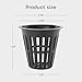 GROWNEER Net Pots 50 Pcs 2 Inch Garden Slotted Mesh Net Cups with 50Pcs Plant Labels, Heavy Duty Hydroponic Pot Supplies Planting Grow Basket for Indoor Outdoor