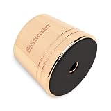 Störtebekker® Premium stojak do golenia „Hamburg” ze stali nierdzewnej w kolorze różowego złota – nadaje się do maszynki do golenia „Hamburg” – wysokiej jakości akcesoria – antypoślizgowe dno –
