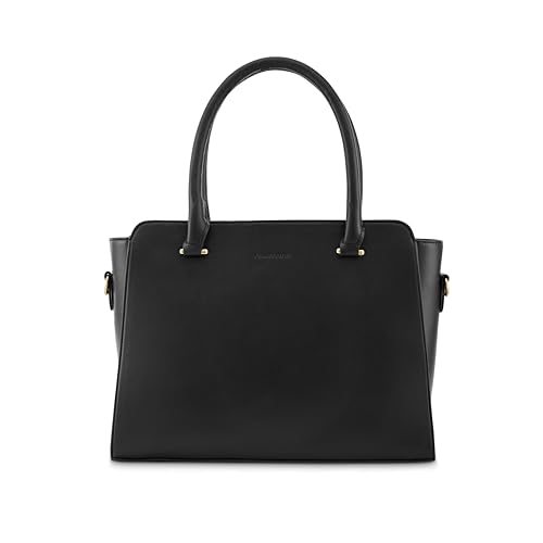 Image of Fastrack Solid Classic Satchel Bag for Women, Girls and Ladies | Made up of Premium Faux Leather | Fits Upto 11 inch iPad or Tablet