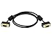 Monoprice 3ft Ultra Slim SVGA Super VGA 30/32AWG M/M Monitor Cable w/ ferrites (Gold Plated Connector)