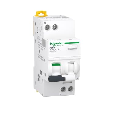 Interruptor automatico diferencialActi 9 iCV40N 1P+N 25A Curva C 30mA ACSchneider A9DE3625