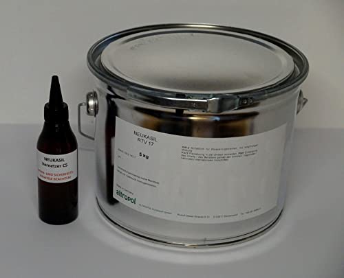 Caucho de silicona resistente al calor, 5 kg, con red para fundición y construcción de estaño Cover