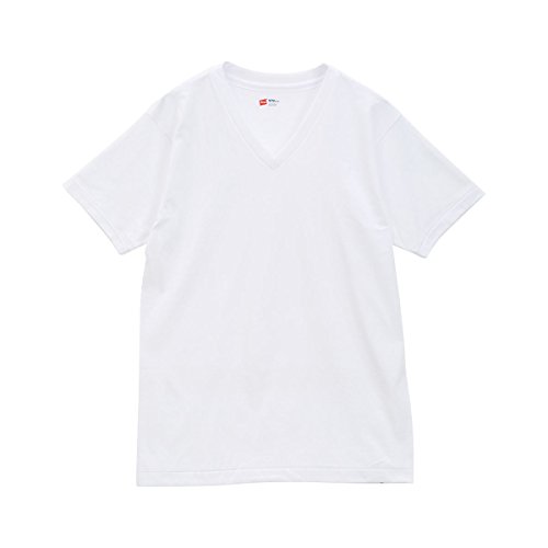 [Hanes] ヘインズ 青ラベルVネックTシャツ 3枚パック HM2125G パックT(WH-ホワイト、XL)のサムネイル