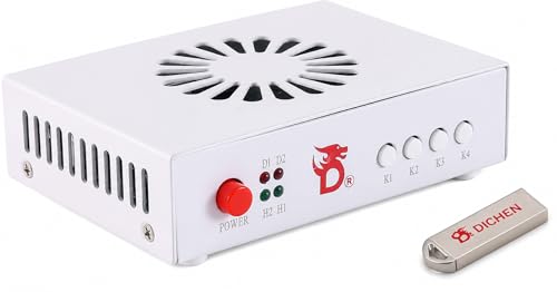D DICHEND DICHEN DMA Fuser Combiner: 2K 144Hz HDMI Ultra HD Lossless Transmission Seamless Gaming & Video Aluminum Build w/USB Tutorials