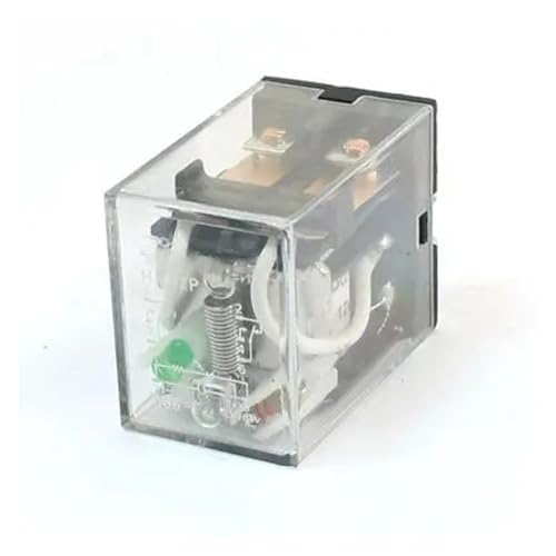 Relais HH62P DPDT 12V DC avec indicateur LED vert et 8 broches pour circuit