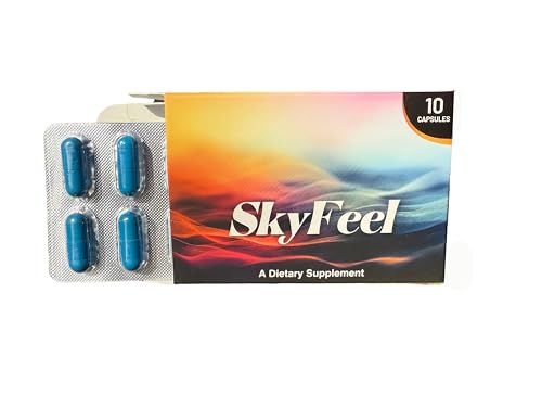 SkyFeel Sports Nutrition Supplement | Daily Energy & Wellness Support for Active Lifestyles | Travel-Friendly Formula | Made in USA | 10 Pack