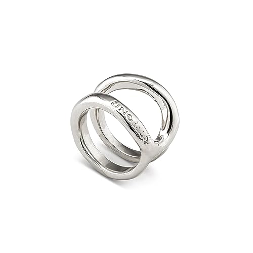 UNO de 50 - Anillo Colección China para Mujer, Plata 925, Color Plata, Talla 9, Fabricado en España