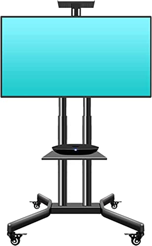 Soporte móvil giratorio para TV con ruedas miniatura 1