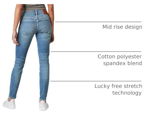 Image of Lucky Brand Women's Mid Rise Ava Skinny Jean