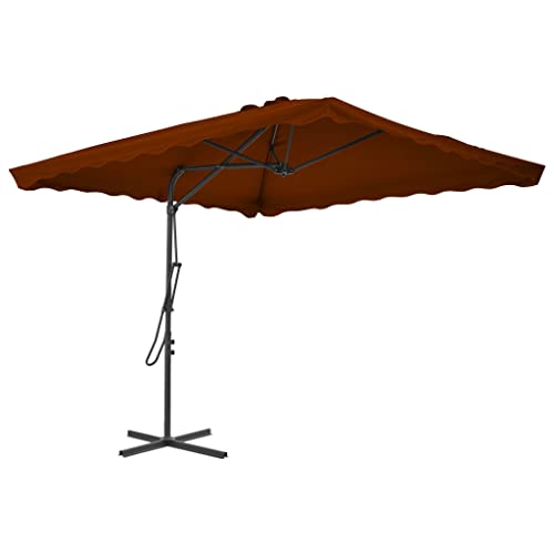 Parasol résistant aux UV et intempéries de 250x250 cm pour une protection durable