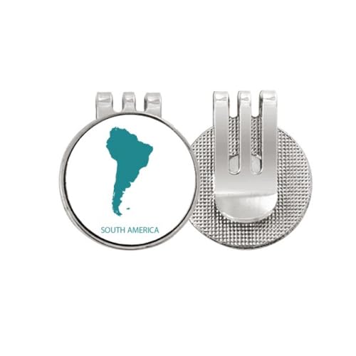 Marqueur de balle de golf magnétique émail no/no South Amecontinent pour ne plus perdre sa balle