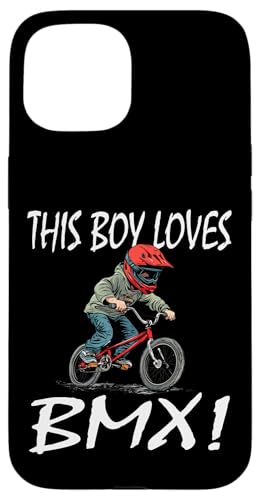 ���̒j�̎q��BMX�A�L�b�YBMX����D���ł��B �X�}�z�P�[�X iPhone 15 �p