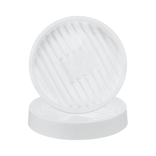 M METERXITY 2-Pack Plant Saucer, 4.7 Inch 12cm Flower Pot Saucers