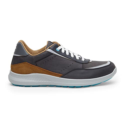 Image of Ergon Kansas Lace-Up Leather Casual Shoes for Men