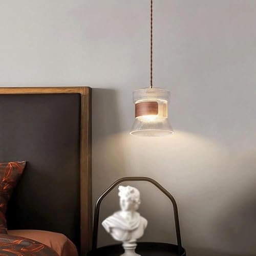 Lámpara colgante decorativa de vidrio para iluminación de cafeterías 3