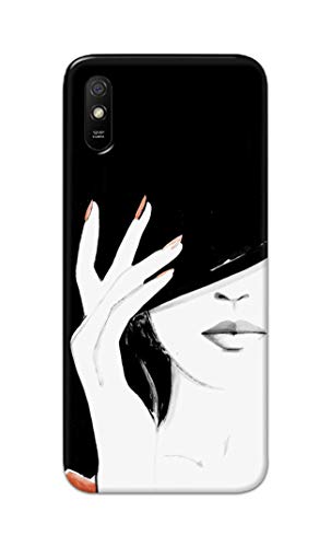 Image of PRINTFIDAA Photo of Beautiful Girl Hard Back Cover for Redmi 9A / Redmi 9i Back Cover -(P6) KAT1005
