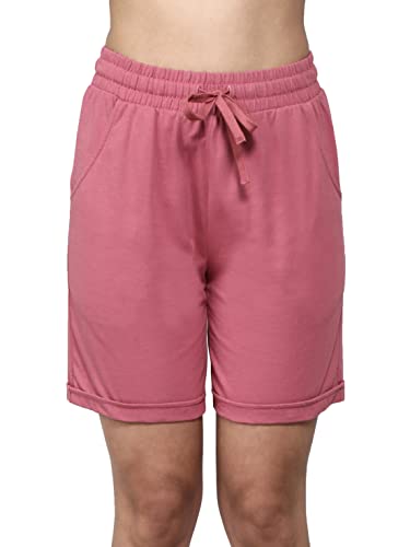Image of Jockey AW23 Women's Super Combed Cotton Rich Regular Fit Shorts with Side Pockets