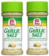 Lawry's Classic Garlic Salt Shaker, Coarse Ground, 11 oz (Pack of 2)
