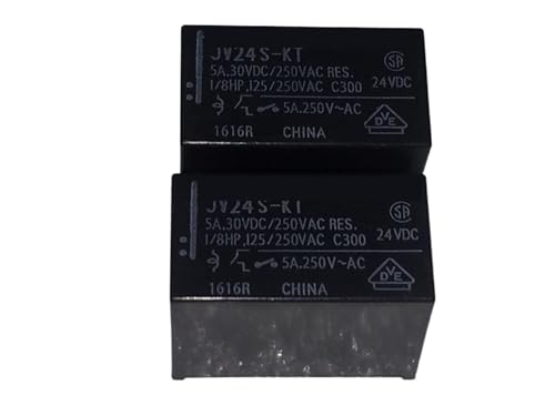 Relais de puissance JV24S-KT 24VDC 5A pour circuits électroniques et industriels