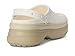 Crocs Unisex Classic Stacked Clogs Platform Sneakers Chalk Men 6/Women 8 Medium