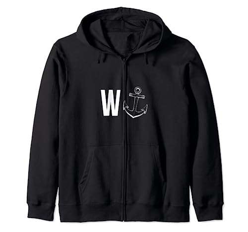 W Anchor T Shirt W'anker Felpa con Cappuccio