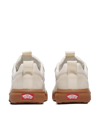 Vans Men's Range EXP Shoe | Athletic Fashion Sneakers for Walking, Hiking & Everyday Wear, Suede Gum Classic White, 134