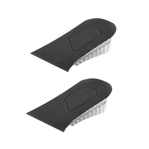 KALLORY 1 Par Insere Almofadas De Calcanhar Almofadas De Calcanhar Invisíveis Ajustáveis Inserções De Almofada De Calcanhar Gel De Silicone Máquinas De Calçados Invisível